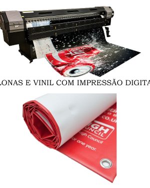 LONAS PUBLICIDADE COM IMPRESSÃO DIGITAL